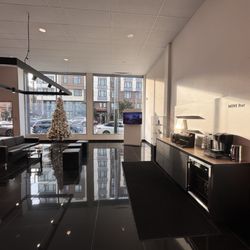 Sixt Rent A Car - Complimentary beverage and EV demonstration area