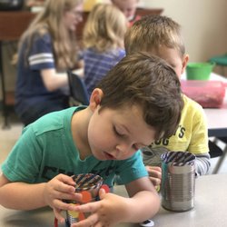 Valorous Preschool - Making Robots!
