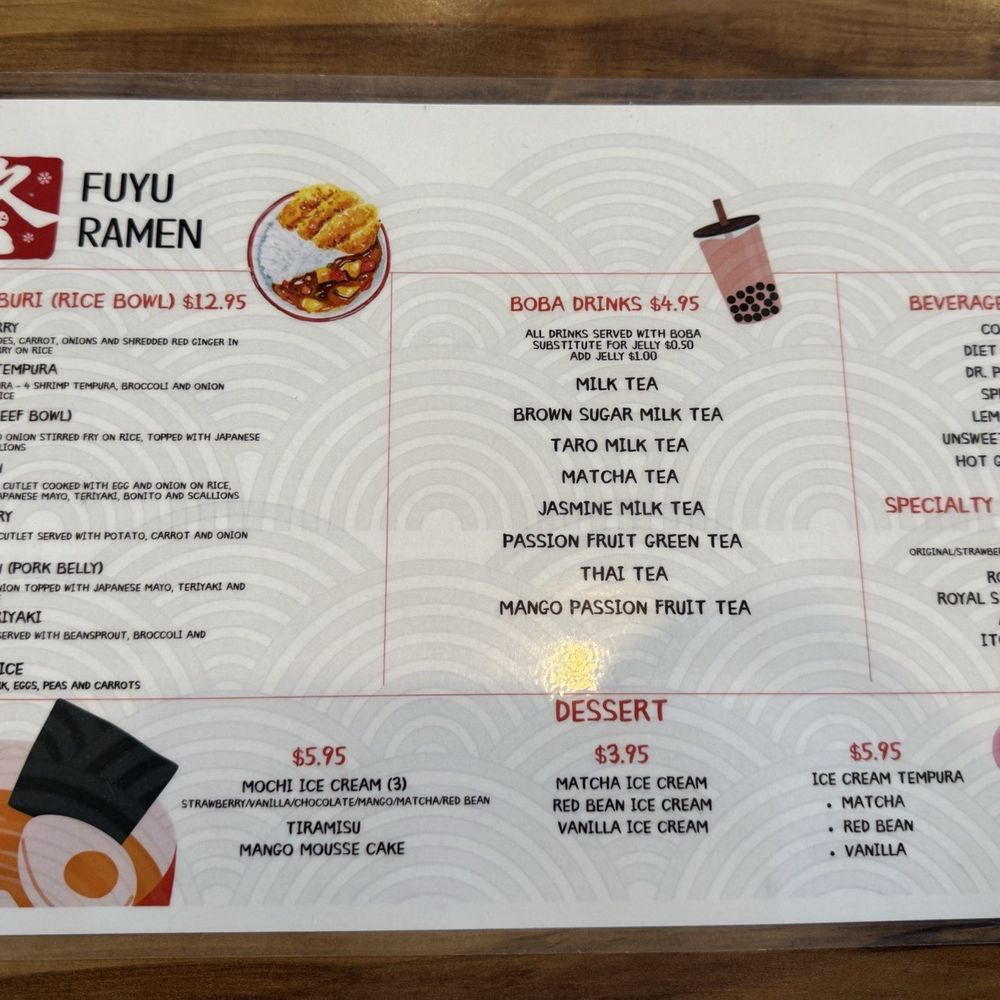 Fuyu Ramen - Ramen Near Me - Aurora, Colorado