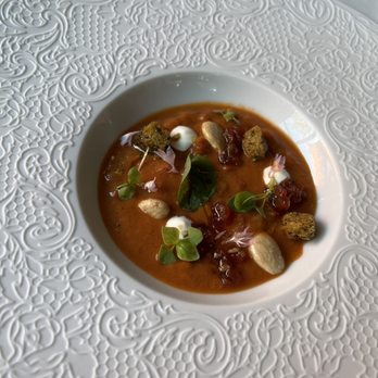 Cafe Monarch - Heirloom Tomato Gazpacho - New American Near Me - Scottsdale, Arizona