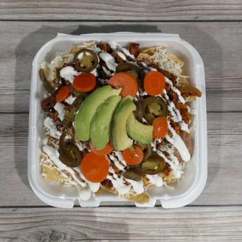 SJ Taqueria - Nachos - Food Trucks Near Me - Modesto, California SJ Taqueria - Nachos - Food Trucks Near Me - Modesto, California