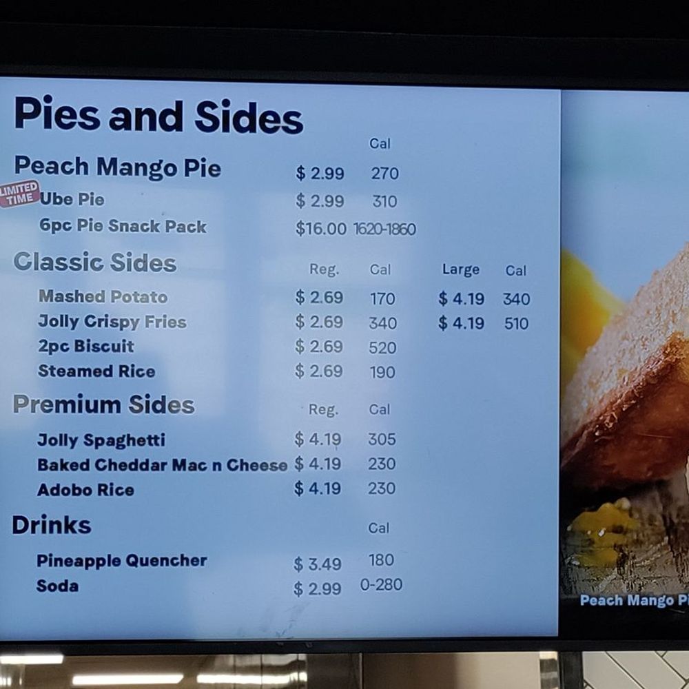 Jollibee - Menu - Chicken Shop Near Me - Alhambra, California Jollibee - Menu - Chicken Shop Near Me - Alhambra, California