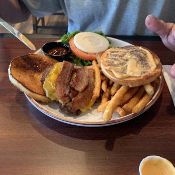 Silverback Breakfast & Cafe - Wild West burger, no mushrooms - Cafes Near Me - Vista, California