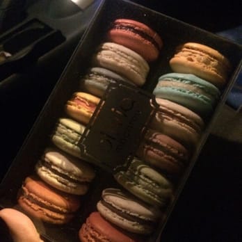 Olivia Macaron - The Earl Grey, orange, pumpkin, salted caramel and raspberry were best. Nutella and chocolate were underwhelming. $33 for 14. - Macarons Near Me - Washington, DC, District of Columbia Olivia Macaron - The Earl Grey, orange, pumpkin, salted caramel and raspberry were best. Nutella and chocolate were underwhelming. $33 for 14. - Macarons Near Me - Washington, DC, District of Columbia