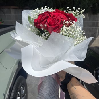 Grace Flowers - Half a dozen roses! Its so pretty and beautiful wrapping. The lady there is so kind. I would 100% recommend! - Florists Near Me - Buena Park, California Grace Flowers - Half a dozen roses! Its so pretty and beautiful wrapping. The lady there is so kind. I would 100% recommend! - Florists Near Me - Buena Park, California