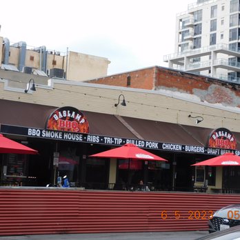 Gaslamp BBQ - When you have a big party you do have some of the best outside areas and the large Inside zone. - Sports Bars Near Me - San Diego, California