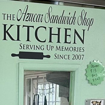 Azucar Sandwich Shop - Kitchen door - Sandwiches Near Me - Tampa, Florida Azucar Sandwich Shop - Kitchen door - Sandwiches Near Me - Tampa, Florida