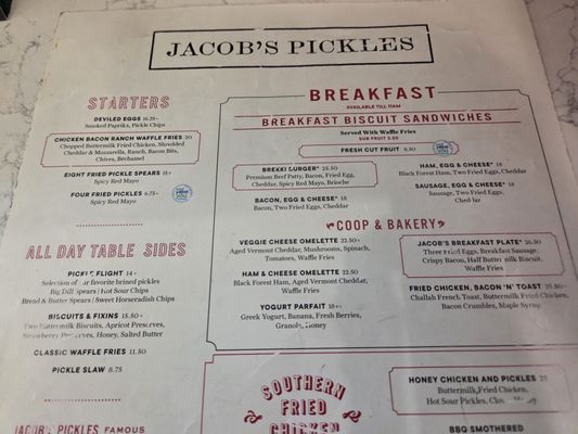 Menu photo 1 Jacob's Pickles Queens, NY
