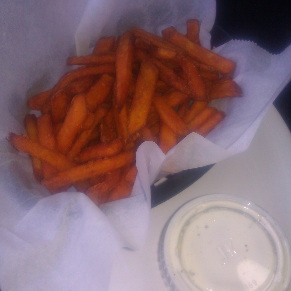 Ribs USA - Sweet Potato Fries with Ranch Dipping Sauce - Barbeque Near Me - Burbank, California Ribs USA - Sweet Potato Fries with Ranch Dipping Sauce - Barbeque Near Me - Burbank, California