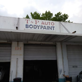 T & P Auto Body & Paint - Their sign - Auto Repair Near Me - Arlington, Texas T & P Auto Body & Paint - Their sign - Auto Repair Near Me - Arlington, Texas