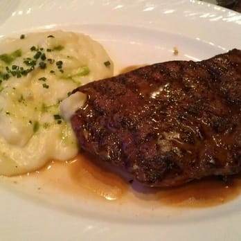 Final Cut Steakhouse - Prime top sirloin steak with side mashed potatoes - Steakhouses Near Me - Kansas City, Kansas