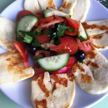 Mint Cafe - Grilled halloumi! - Cafes Near Me - Leeds, XWY