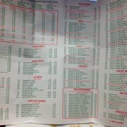 Menu Menu