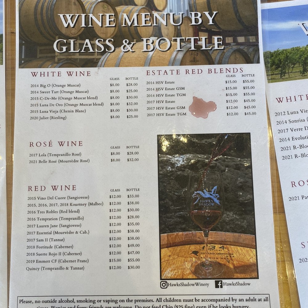Hawk's Shadow Winery - Wineries Near Me - Dripping Springs, Texas