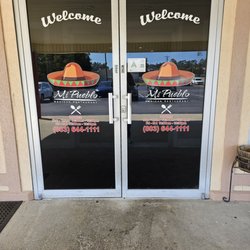 Mi Pueblo Mexican Restaurant - Front door