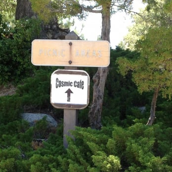 Cosmic Cafe - Sign - Cafes Near Me - Mt Wilson, California