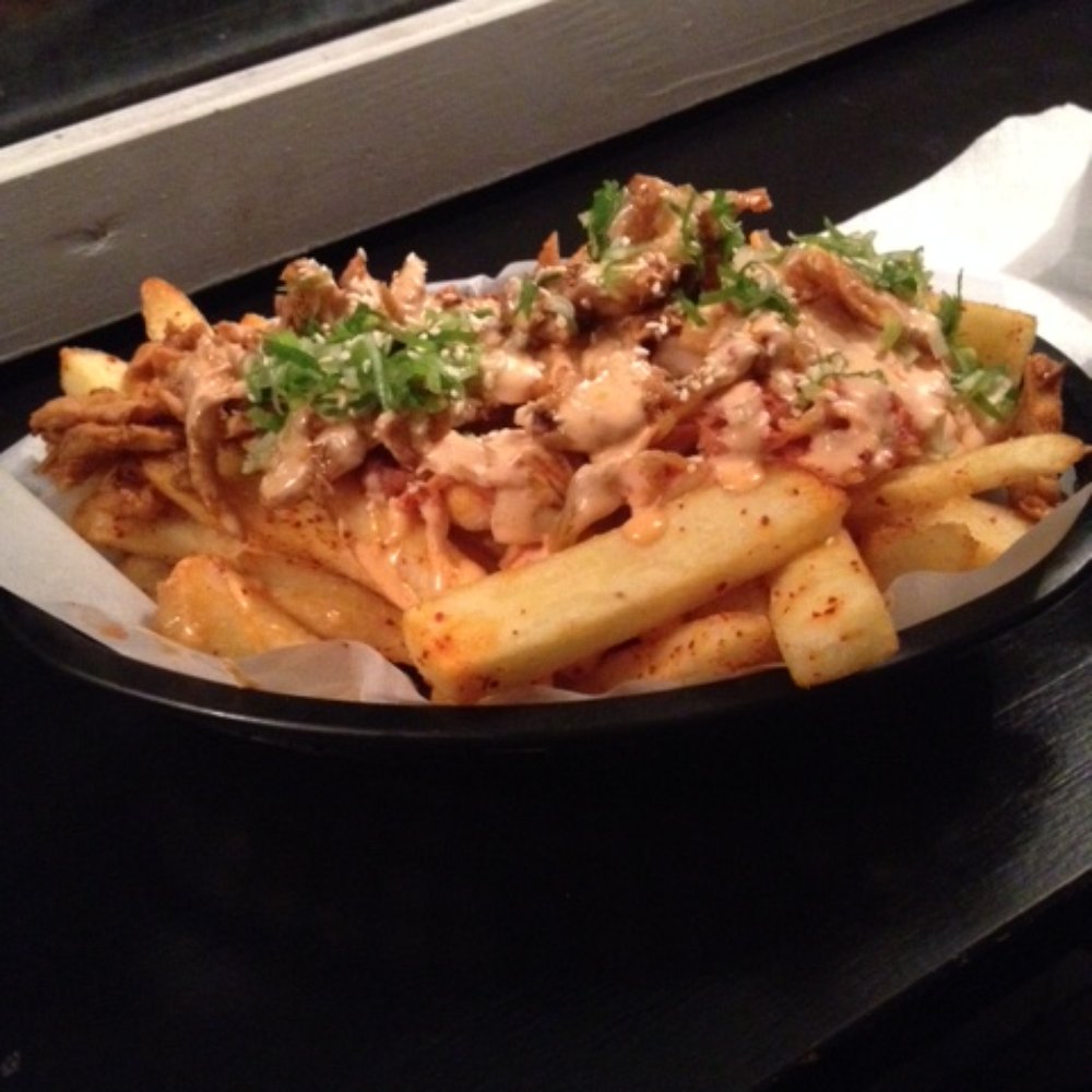 Ban Ban Kitchen - Kimchi fries with chicken - Korean Near Me - Berlin, BE Ban Ban Kitchen - Kimchi fries with chicken - Korean Near Me - Berlin, BE