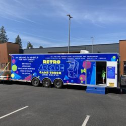 Retro Arcade Game Truck