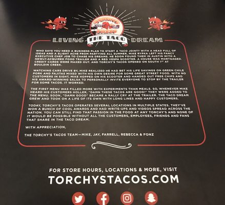 Menu photo 8 Torchy's Tacos Austin, TX