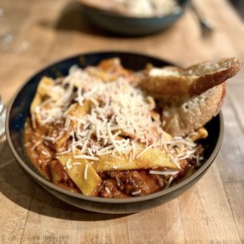 Gather in Jackson Hole - Elk Bolognese - New American Near Me - Jackson, Wyoming Gather in Jackson Hole - Elk Bolognese - New American Near Me - Jackson, Wyoming