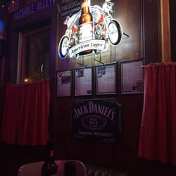 Great & interesting dive bar decor!