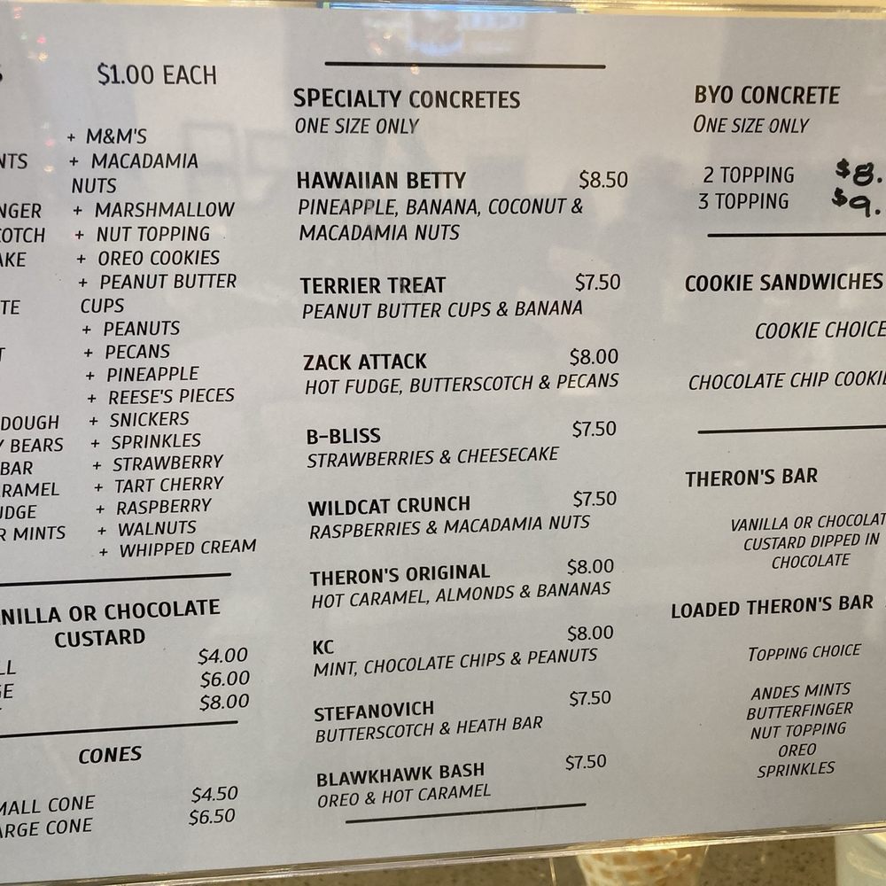Theron's Frozen Custard - Ice Cream & Frozen Yogurt Near Me - Redlands, California Theron's Frozen Custard - Ice Cream & Frozen Yogurt Near Me - Redlands, California