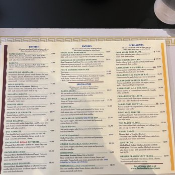 Fiesta Vallarta - Menu - Mexican Near Me - Los Altos, California Fiesta Vallarta - Menu - Mexican Near Me - Los Altos, California