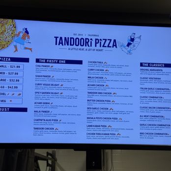 Tandoori Pizza - Pizza Menu - Indian Near Me - Sunnyvale, California Tandoori Pizza - Pizza Menu - Indian Near Me - Sunnyvale, California