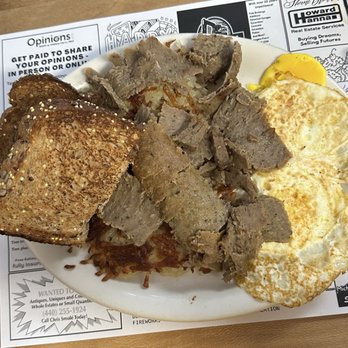Rise and Dine Cafe - Hercules Gyro breakfast - Diners Near Me - Chesterland, Ohio