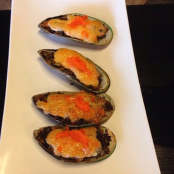 Sushi Wabi - Baked mussels - Japanese Near Me - Houston, Texas