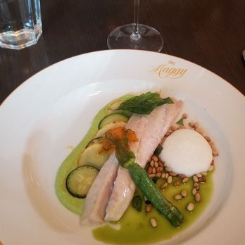 Chez Maggy - Seabass main course - French Near Me - Denver, Colorado