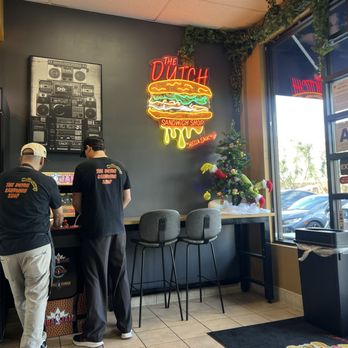 The Dutch Sandwich Shop - Fun spot! Owner and employee (Abdul and Russell) had a playful competition with the machine while it was slower. - Sandwiches Near Me - Temecula, California The Dutch Sandwich Shop - Fun spot! Owner and employee (Abdul and Russell) had a playful competition with the machine while it was slower. - Sandwiches Near Me - Temecula, California