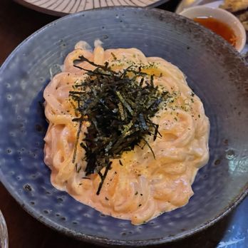 Izakaya Noname - Spicy Mentaiko udon - Tapas/Small Plates Near Me - Queens, New York Izakaya Noname - Spicy Mentaiko udon - Tapas/Small Plates Near Me - Queens, New York