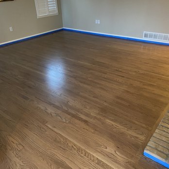 F & S Hardwood Floors - a hardwood floor being painted - Flooring Near Me - Aurora, Colorado F & S Hardwood Floors - a hardwood floor being painted - Flooring Near Me - Aurora, Colorado