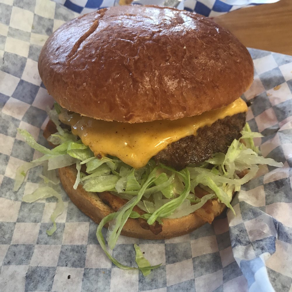 Rocket Burger & Subs - Single bacon  cheese burger - Burgers Near Me - Phoenix, Arizona