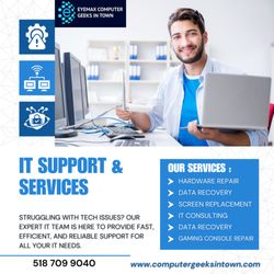 Eyemax Computer Geeks In Town - We provide same-day service, 24-hour support, and solutions for computer repair (including screen replacement), networking, gaming console