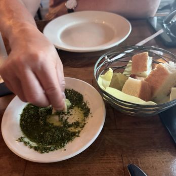 Foretti's - Complimentary bread - Italian Near Me - Corona Del Mar, California