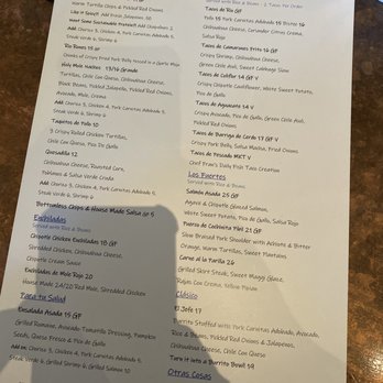 Rio Salado - Menu - Mexican Near Me - Mystic, Connecticut Rio Salado - Menu - Mexican Near Me - Mystic, Connecticut