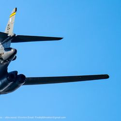 Ellsworth Air Force Base - An Ellsworth based B-1B Lancer leads the Super Bowl LX flyover in Santa Clara, California
