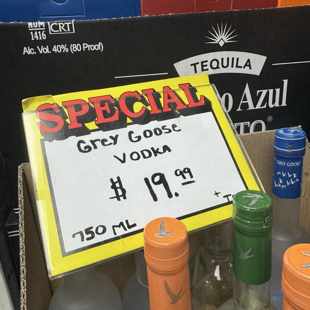 Grey goose deal