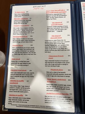 Menu photo 5 Joyful Cafe Klamath Falls, OR