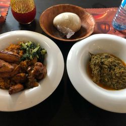 Mcuire - Plantain, joliff rice, fufu