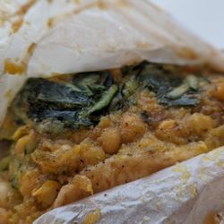 Doubles with Chickpeas