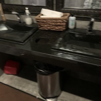 Texas de Brazil - Addison - Only one sink in an upscale restaurant and everything was wet. Other sink didn't work. Garbage on floors. - Brazilian Near Me - Addison, Texas Texas de Brazil - Addison - Only one sink in an upscale restaurant and everything was wet. Other sink didn't work. Garbage on floors. - Brazilian Near Me - Addison, Texas