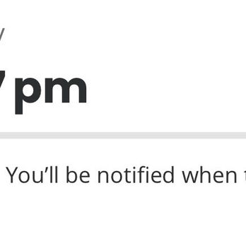 Prospect Pizzeria - Second delayed time. I didn't screen shot the third updated delivery schedule - Pizza Near Me - Oakland Park , Florida Prospect Pizzeria - Second delayed time. I didn't screen shot the third updated delivery schedule - Pizza Near Me - Oakland Park , Florida