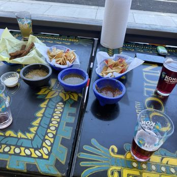 Indiego Tasting House - Can't go wrong with house chips and salsa great taste and selection of salas! - American Near Me - Bishop, California