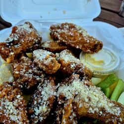 Garlic Parm wings
