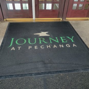 Journey's End - Welcome mat at the entry. - Breakfast & Brunch Near Me - Temecula, California