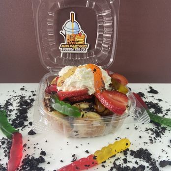 Mini Pancakes and Bubble Tea - DIRT AND WORMS! - Bubble Tea Near Me - Carlsbad, New Mexico