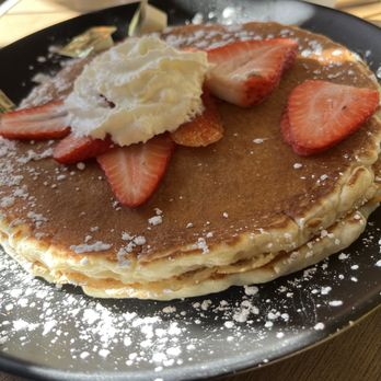 Toast  Downey - Pancakes with strawberry and whip cream - Breakfast & Brunch Near Me - Downey, California